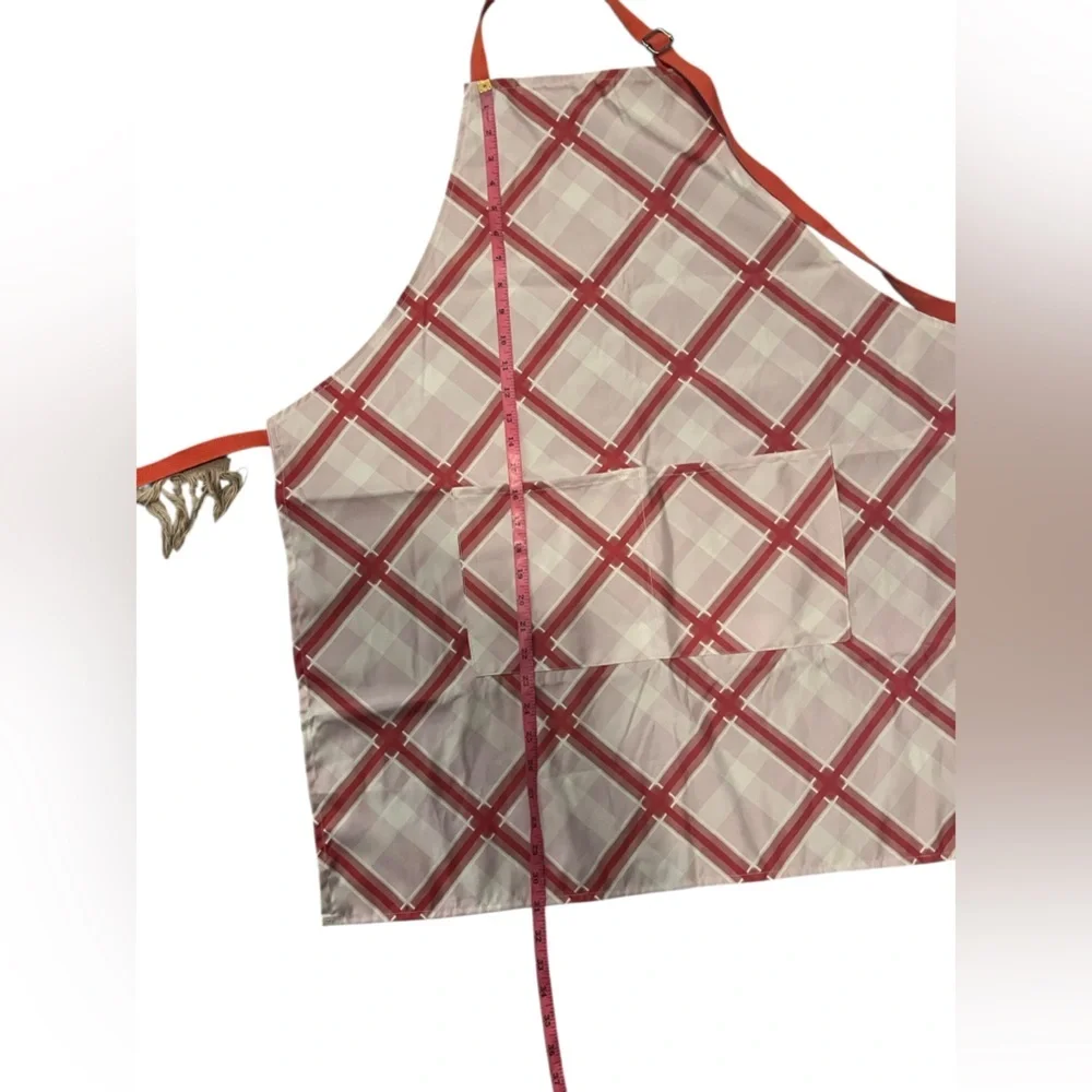 NWOT Sewing Down South Perfectly Plaid Cooking Apron 27”x31” New With Tags